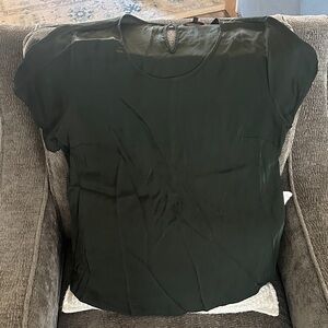 Quince Forest Green Women's Blouse